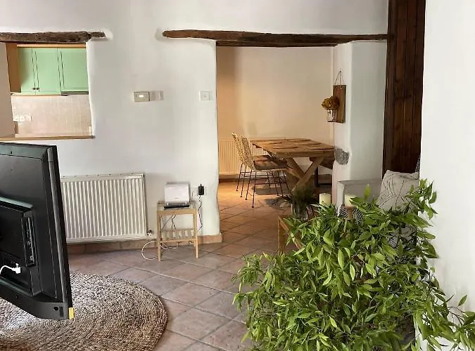 Stone Built In Village Villa Louvaras